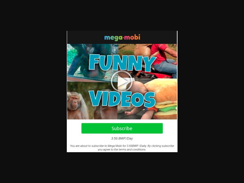 [MOB] MEGAMOBI - Funny Vids /BW [Orange] - 2 click