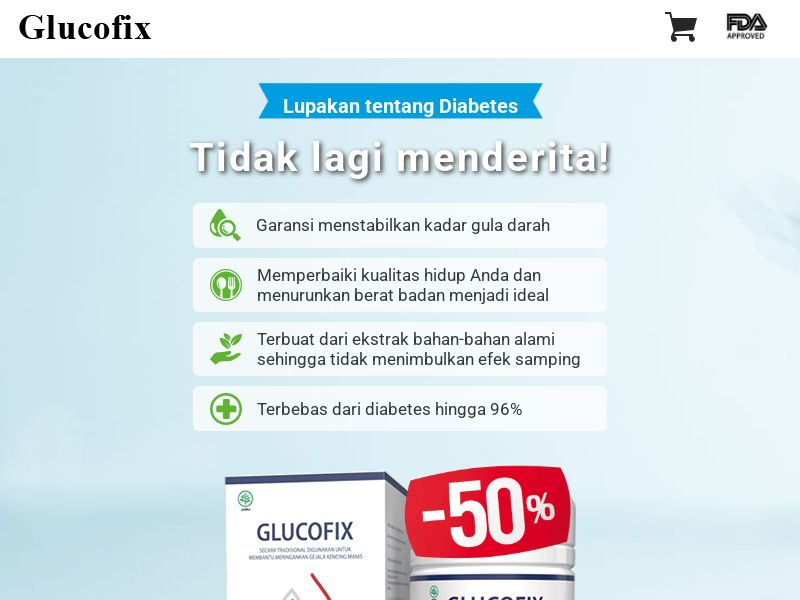 Glucofix (ID) - SUGAR CONTROL SUPPLEMENT HOLD