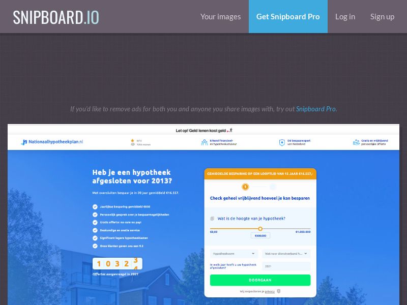 Nationaalhypotheekplan.nl - NL - SOI - Proof Required