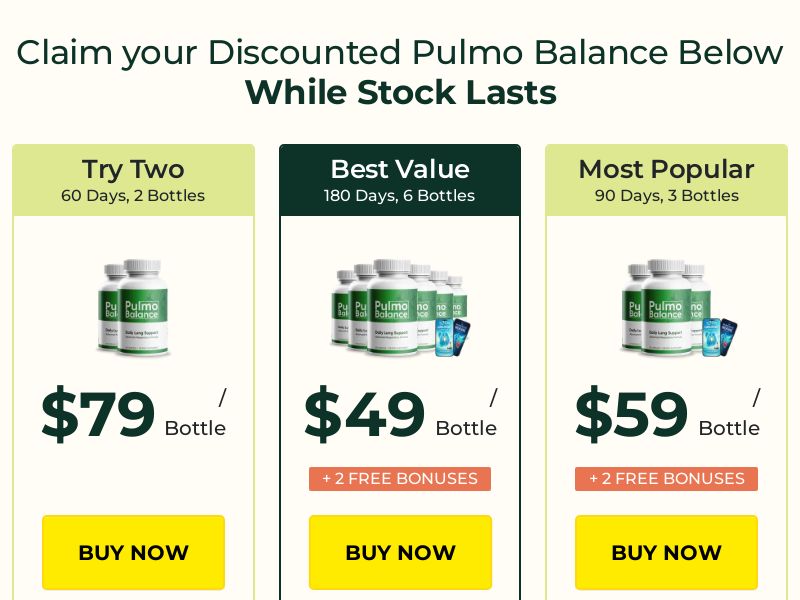 Pulmo Balance - Top Lung Health - CPS | US