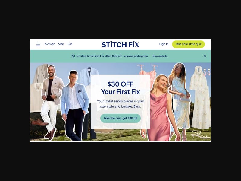 Stitch Fix - Budget Clothing - CPS (US)
