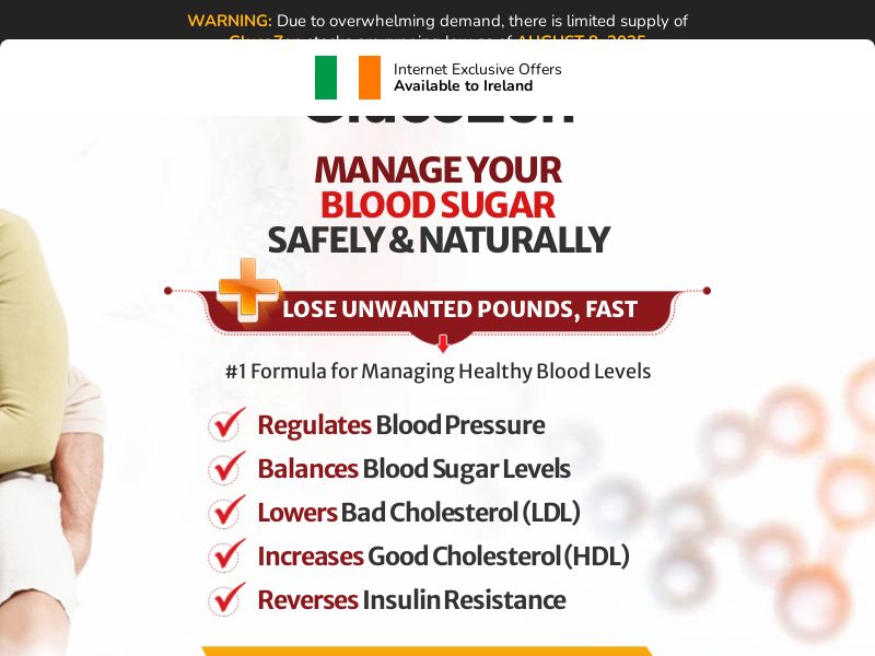 GlucoZen | IE | Lander | Exclusive