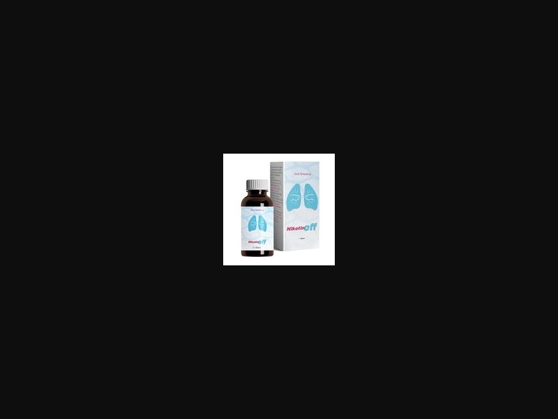 NikotinOff - smoking cessation syrup