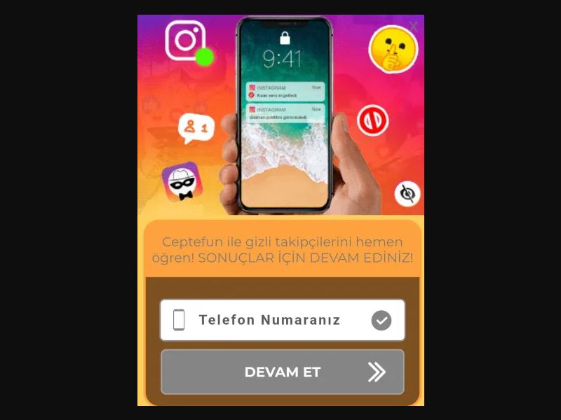 [MOB] Instant Followers /TR [Turkcell, Vodafone] PIN