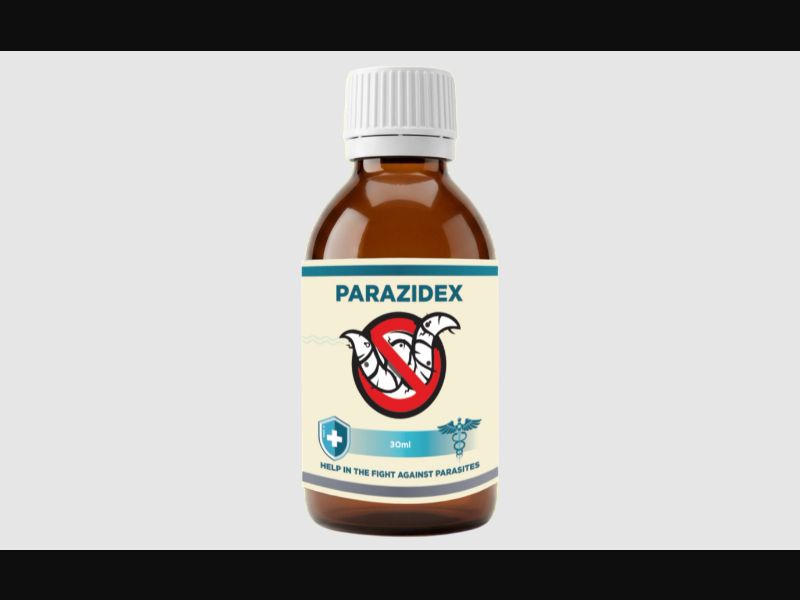 Parazidex - antiparasitic tincture (no price)