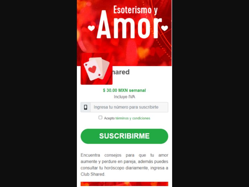 [MOB] ShaRed Amor /MX [Telcel] 1 Click