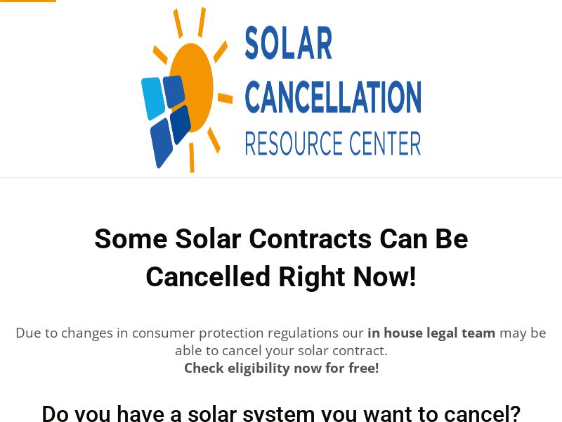 Solar Cancellation Resource Center | Int'l 
