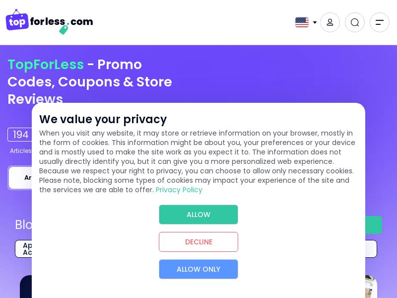 [WEB+MOB] Topforless.com /International Revshare