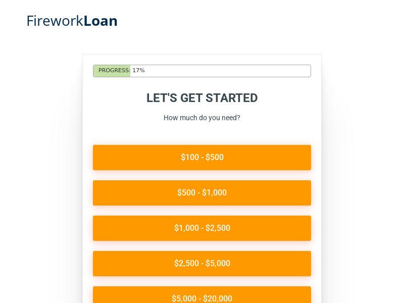 Firework Loan