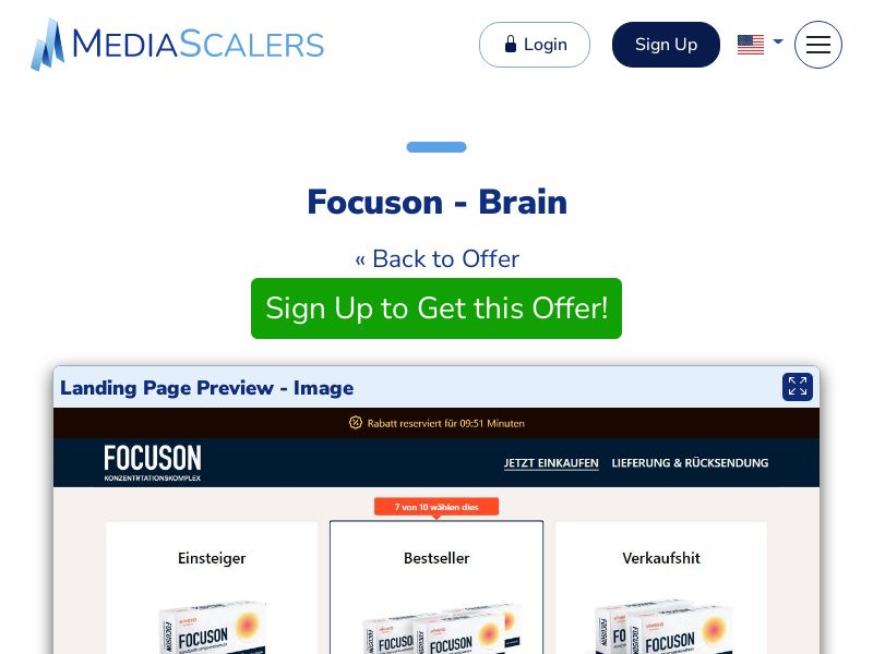 Focuson - Brain {+DTC} (Event Tracking) [DE, CH]