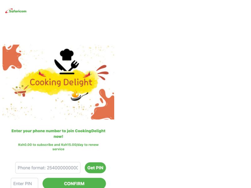  Cooking Delights Mfilter Safaricom