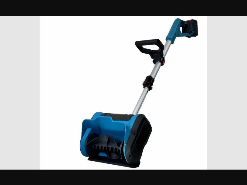 Battery-powered snow blower