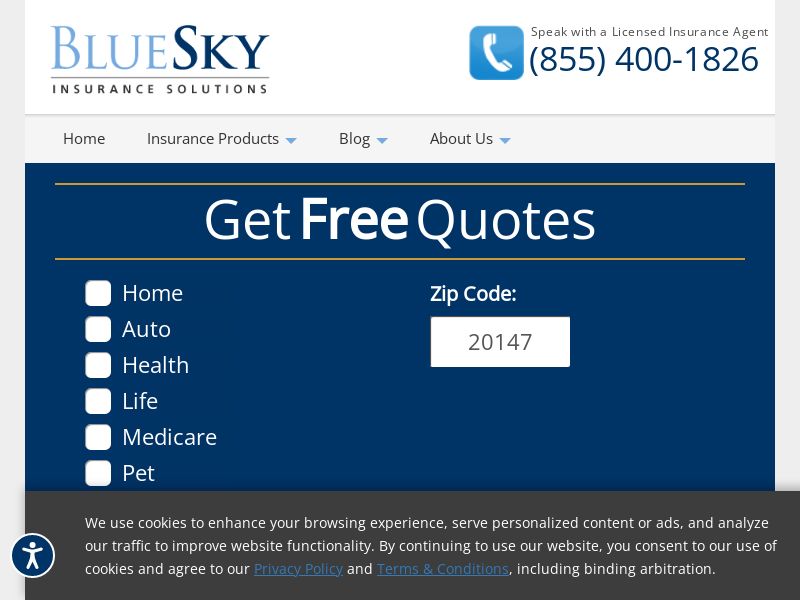 BlueSkyCoverage - Auto Insurance - Email - CPL | US