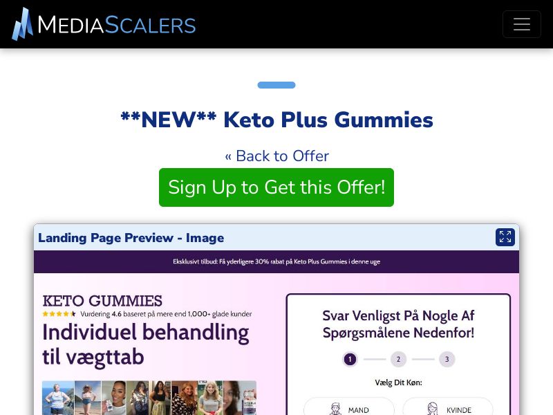 Keto Plus Gummies {+DTC, Quiz} (Event Tracking) [DK]