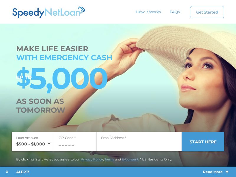 SpeedyNetLoan - Get Emergency Cash - US,CA