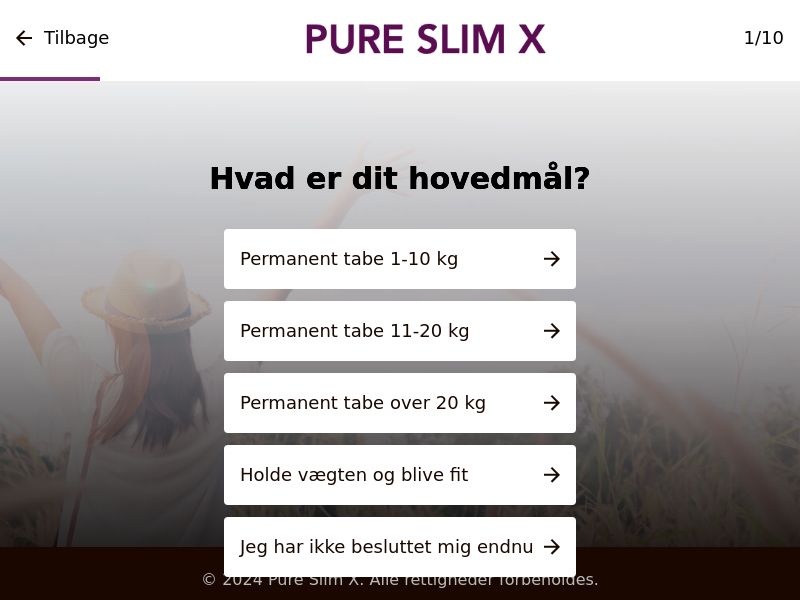 ! NEW OFFER - Pure Slim X - DTC [DK] (Social,Banner,Native,Push,SEO,Search,Brand Bidding) - CPA