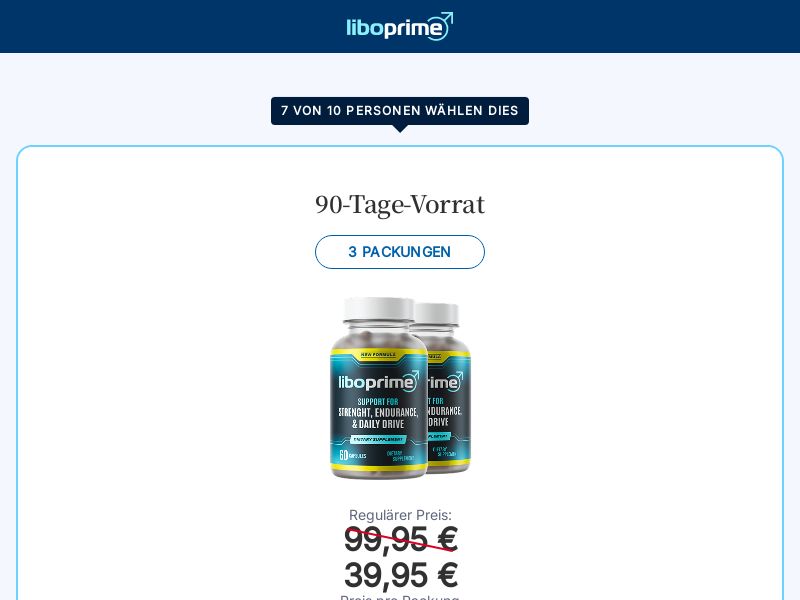 ! NEW OFFER - Liboprime ME - DTC LP [DE,AT,CH,NL,FR,BE,FI,SE,DK] (Banner,Native,Social,Search,SEO,Brand Bidding) - CPA 