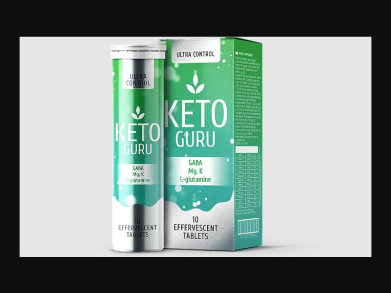 Keto Guru - effervescent tablets for weight loss