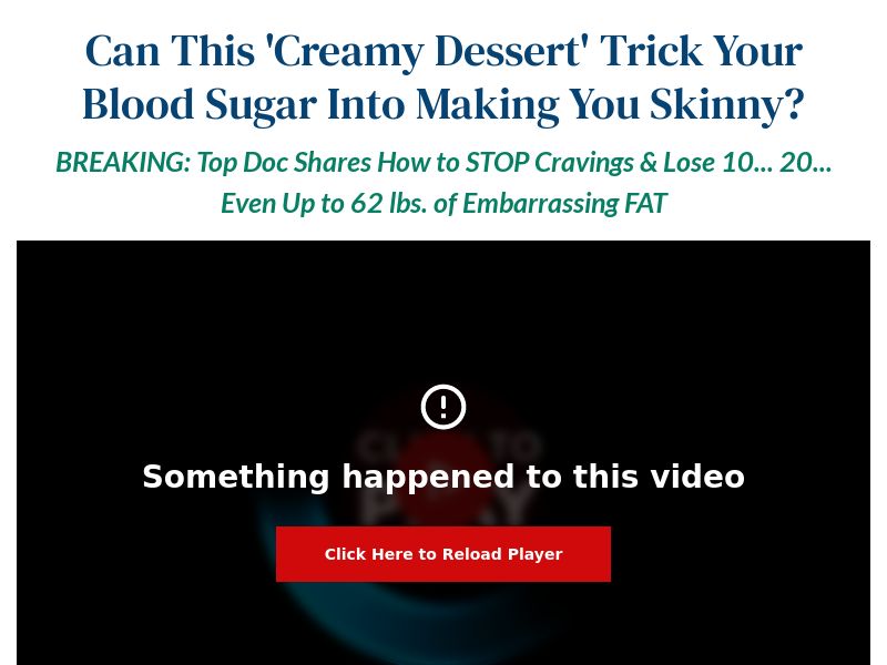 Smart Blood Sugar 2 - VSL [US] (Social,Banner,Native,Push,SEO,Search) - CPA {No BrandBidding}