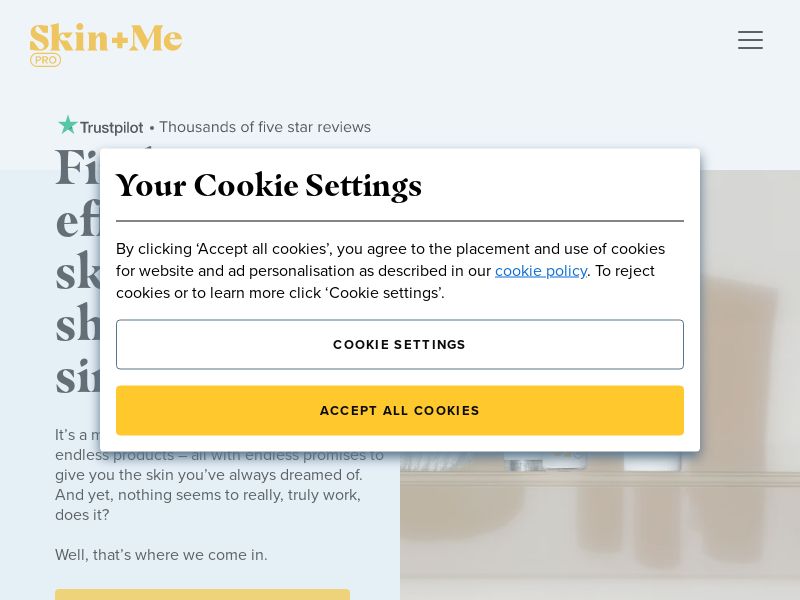 Skin + Me - Personalized Skincare - CPS (UK)