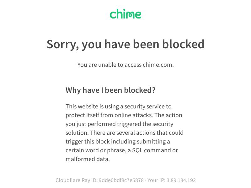 Chime Card Visa - Email | US