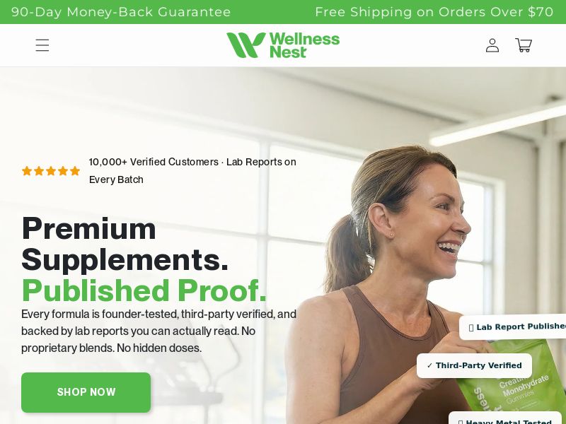 Wellnest Nest - RevShare | US