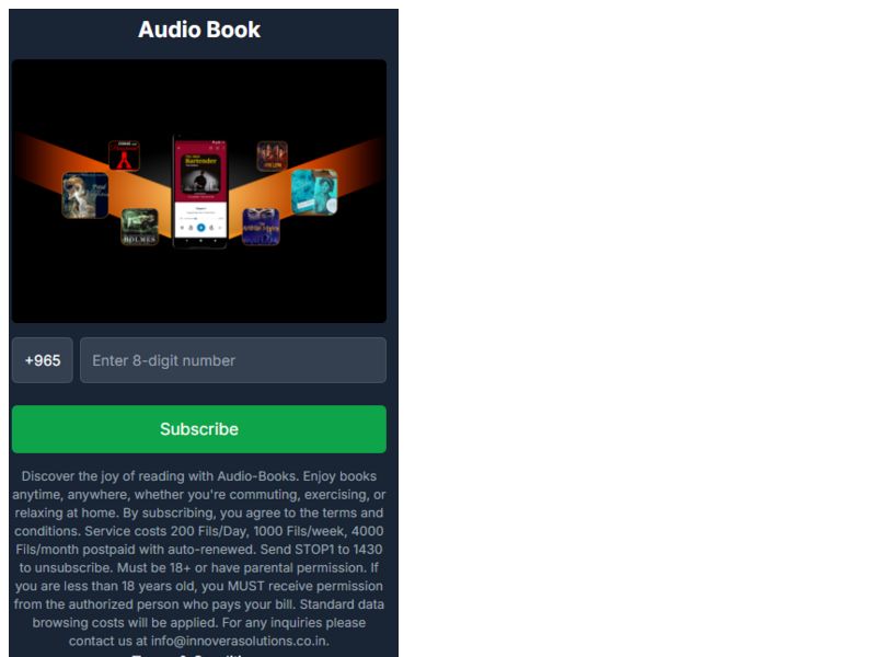 Audio Book Ooredoo