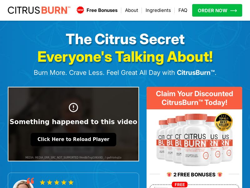 CitrusBurn Diet - TSL & VSL [INTL] (Banner,Native,Social,Search,SEO,Brand Bidding) - CPA