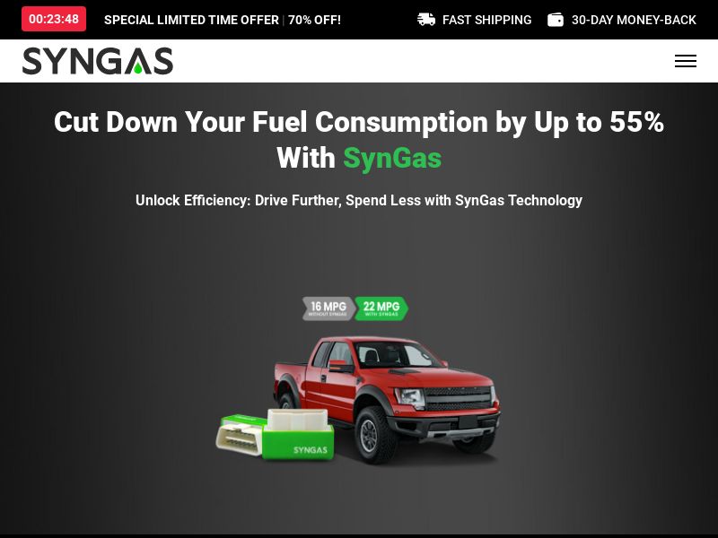 SynGas Fuel Saver | US