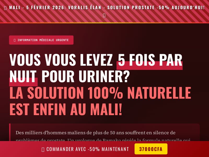 VORALIS ELAN ML - prostatitis