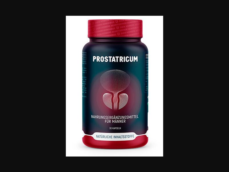 Prostatricum - capsules from prostatitis