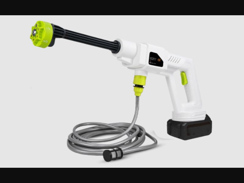 Battery powered car wash 48V