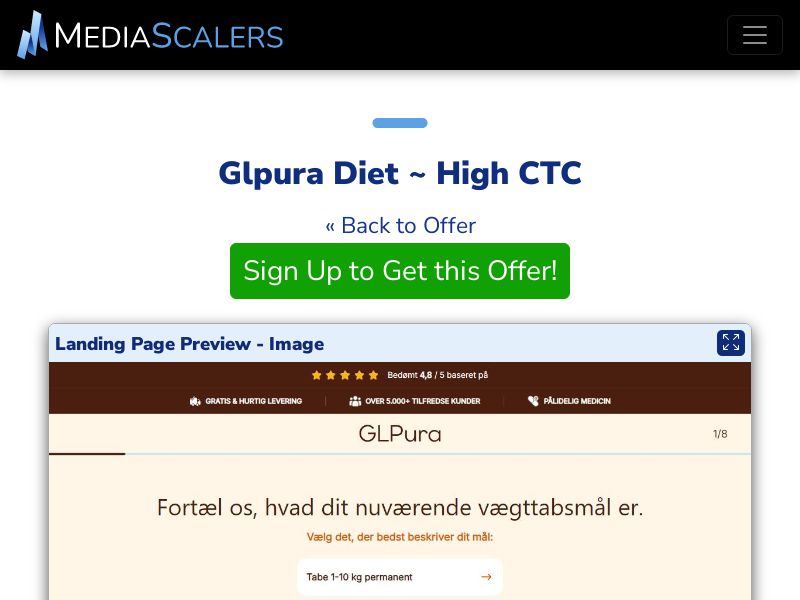 Glpura Diet ~ High CTC {+Quiz, DTC} [DK]