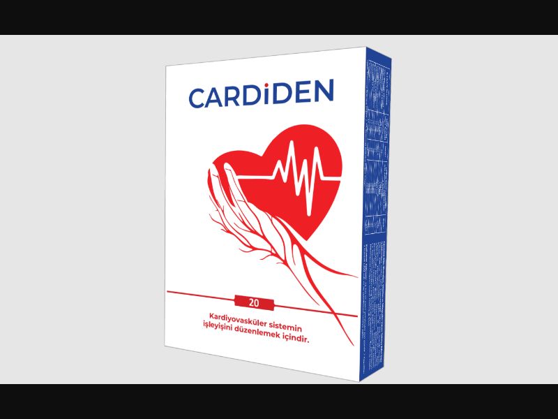 Cardiden - capsules for hypertension for 689 TL