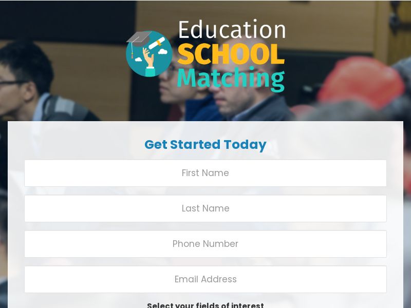 Education and School Matching - 1st Page Submit CPL | US