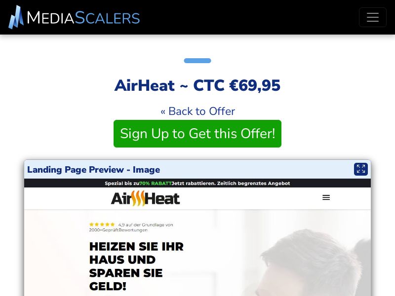 AirHeat ~ CTC €69,95 {+DTC, Alt-Landers} (Event Tracking) [DE, AT]