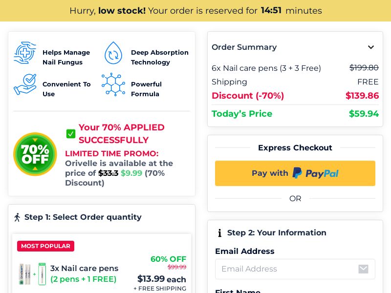 Orivelle - Fungus Pen - EN - Global / DACH - HCTC