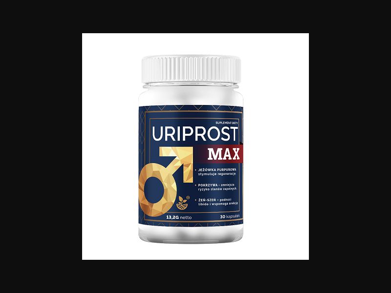 Uriprost Max - capsules for prostatitis