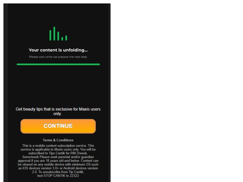 UnfoldingContent Maxis