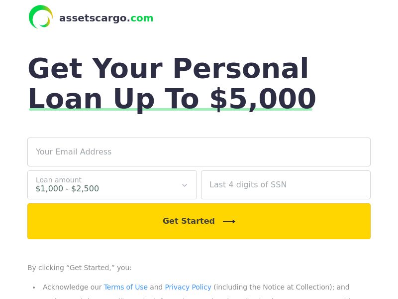 Assetscargo - Social Only - [M-F] - RevShare | US