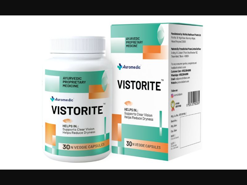 Vistorite - capsules for maintaining visual acuity