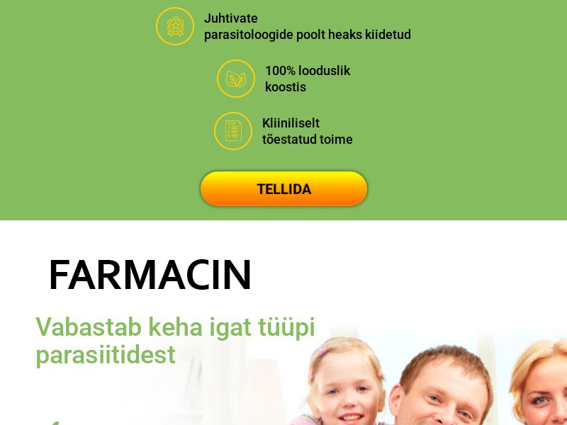 Farmacin Caps N20 free EE - ANTI-PARASITE PRODUCT