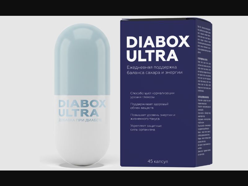 Diabox Ultra - diabetes capsules