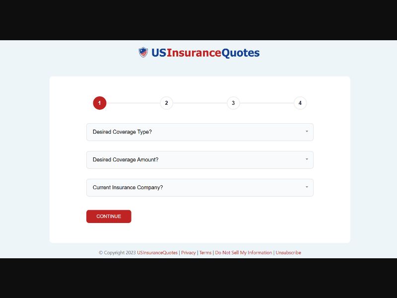 [WEB+MOB] USInsuranceQuotes - Life Insurance /US SOI RevShare
