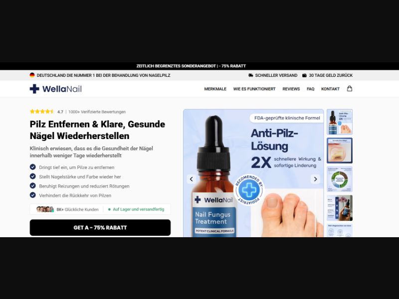 [WEB+MOB] Fungus Treatment Oil - WellaNail - CTC $45.99 /DE CPS