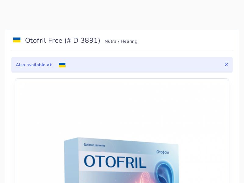 Otofril Free
