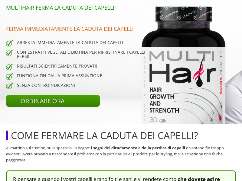 MULTIHAIR EU - hair loss remedy