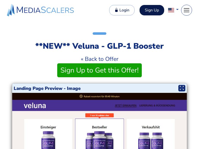 Veluna - GLP-1 Booster {+DTC} [AT]