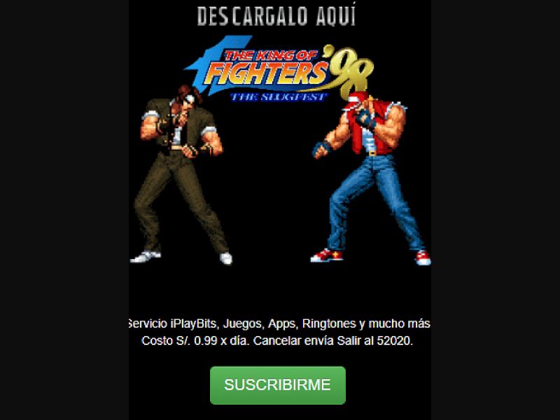 [MOB] King Of Fighters /PE [Claro] - 1 Click