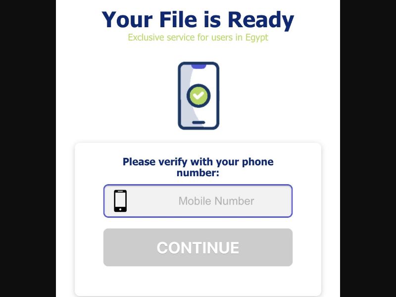 36883 - EG - [MOB] - File is ready - PIN